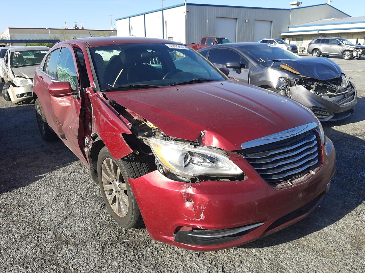 CHRYSLER 200 TOURIN 2013 with VIN 1C3CCBBB9DN762982 - Photo from auction
