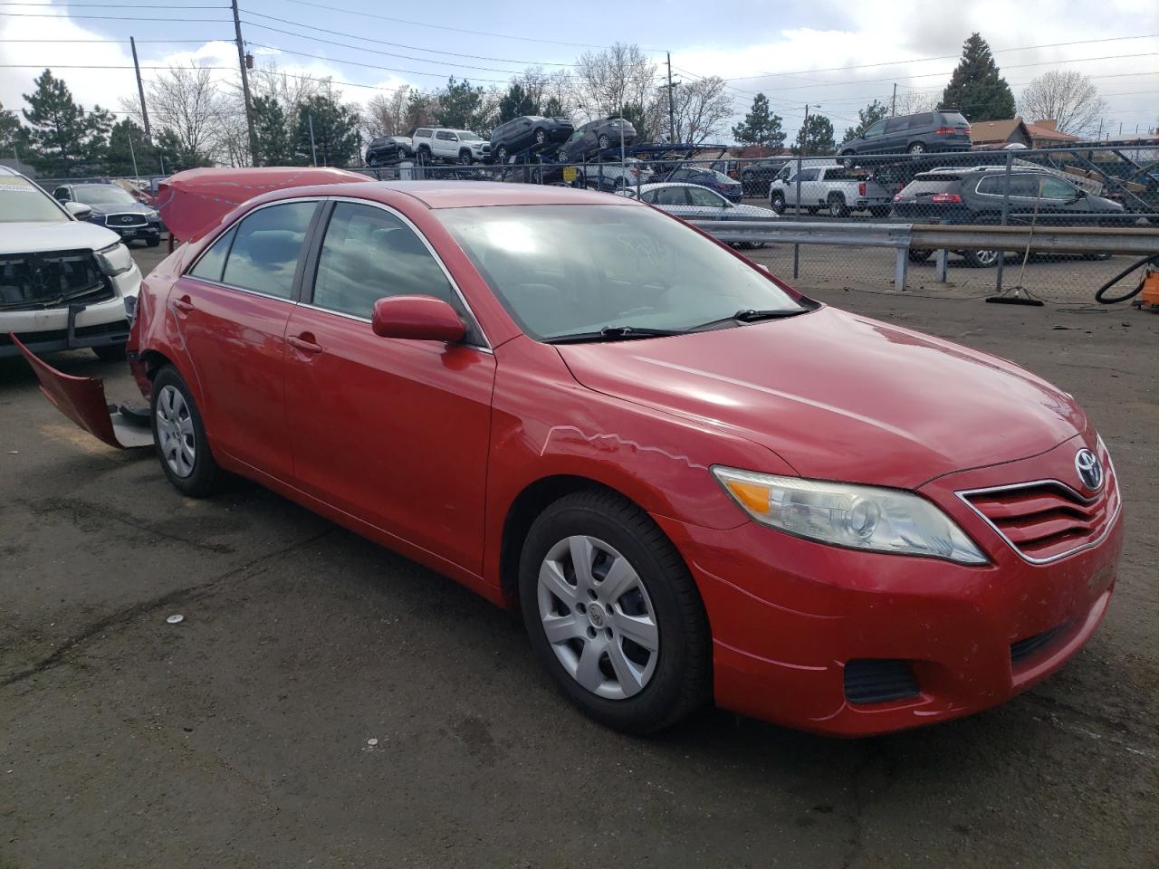 TOYOTA CAMARY SE 2011 with VIN 4T4BF3EK3BR113859 - Photo from auction