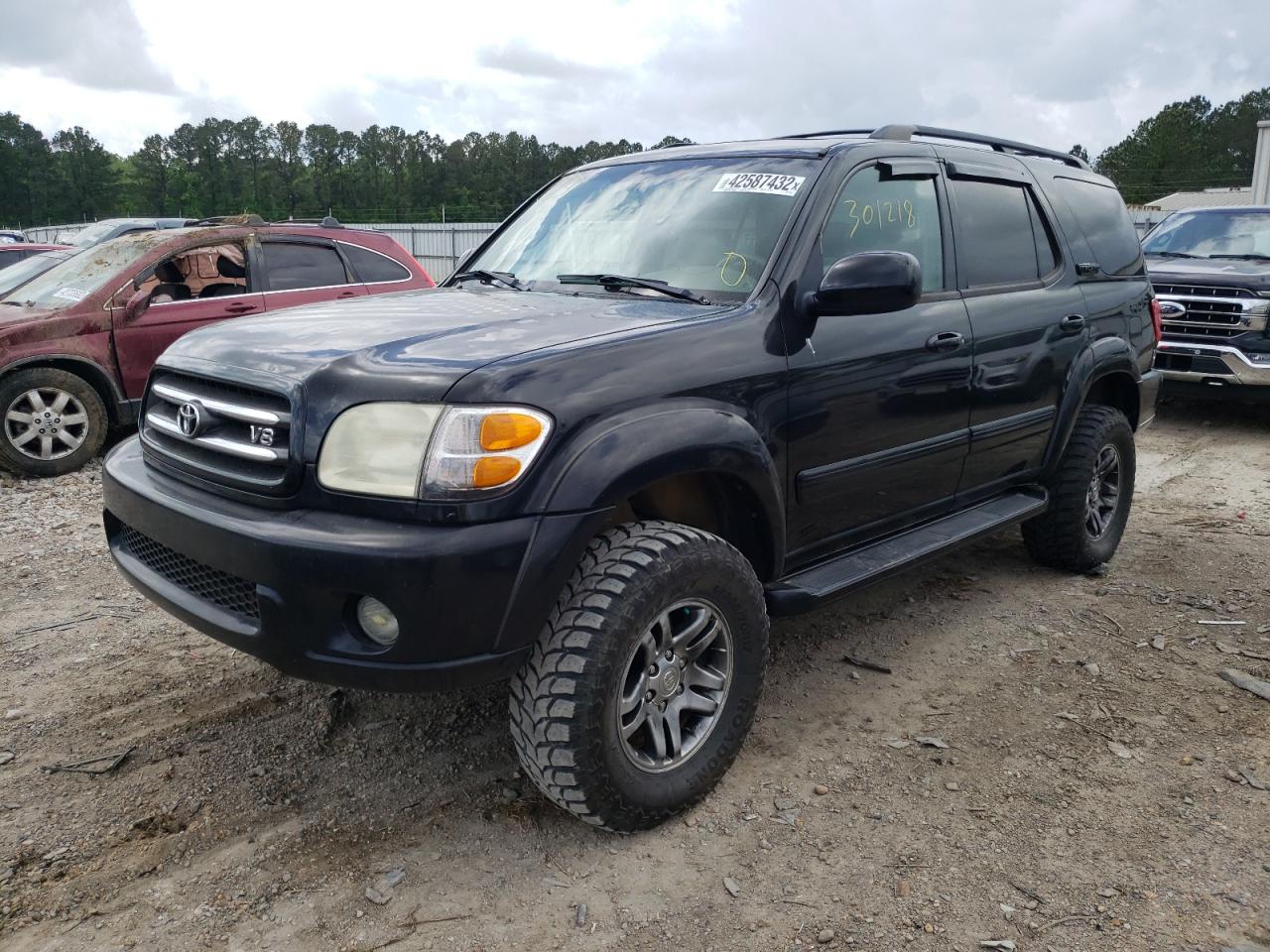 Photo 2 from auction – 2003 TOYOTA SEQUOIA LI with VIN 5TDBT48A23S200142