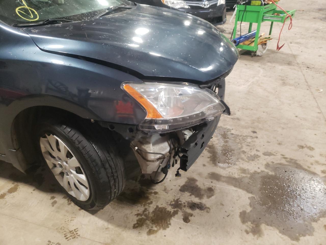 Photo 9 from auction – 2014 NISSAN SENTRA S with VIN 3N1AB7AP1EL669636