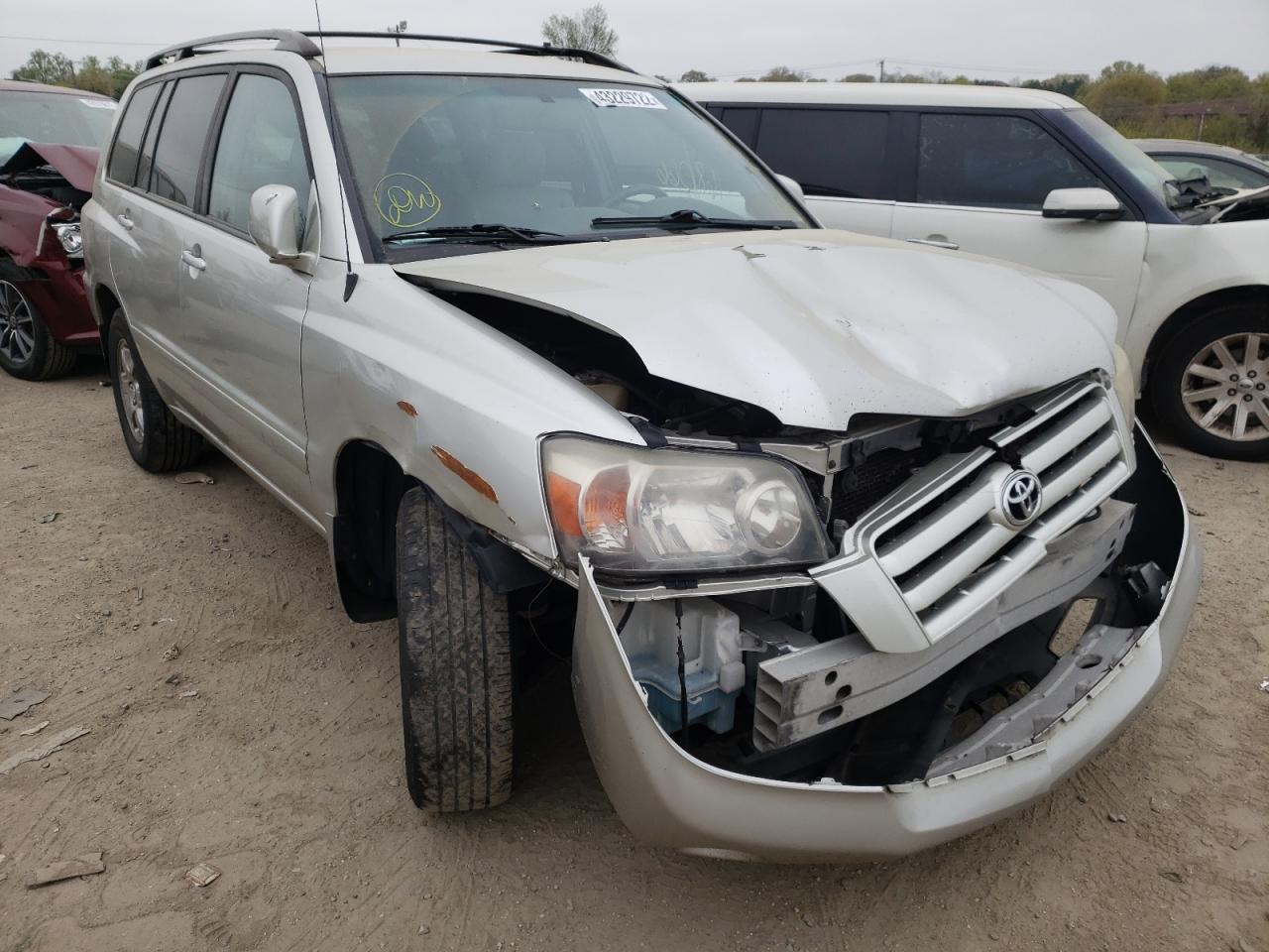 TOYOTA HIGHLANDER 2006 with VIN JTEEP21A960163139 - Photo from auction