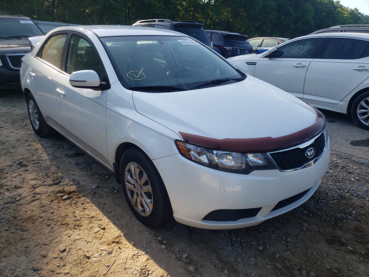 KIA FORTE EX 2012 with VIN KNAFU4A28C5467886 - Photo from auction