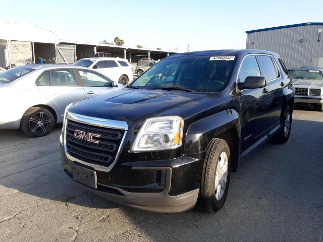 Photo 2 from auction – 2016 GMC TERRAIN SL with VIN 2GKALMEK2G6105903