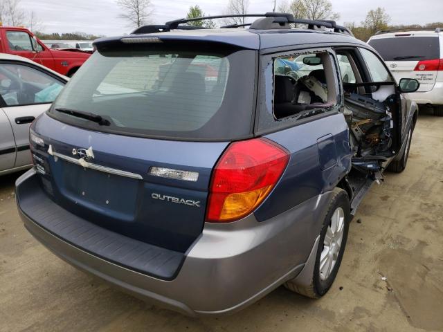 Photo 4 from auction – 2005 SUBARU LEGACY OUT with VIN 4S4BP61C857362054