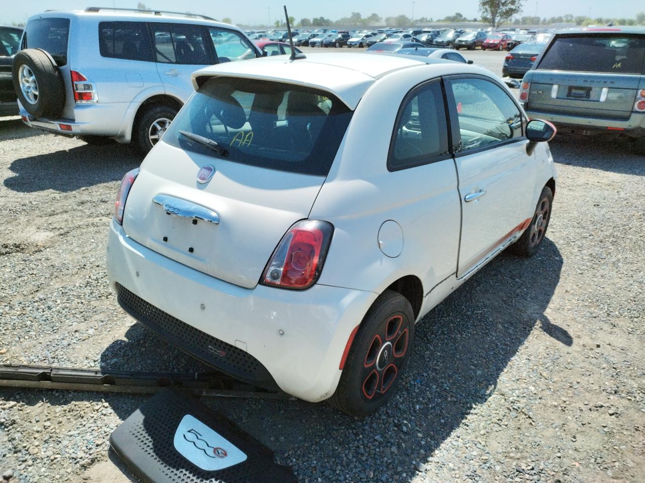 Photo 4 from auction – 2014 FIAT 500 ELECTR with VIN 3C3CFFGE5ET208499
