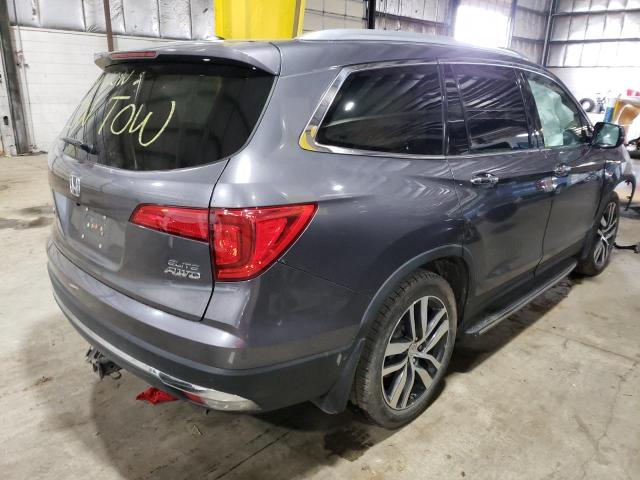 Photo 4 from auction – 2016 HONDA PILOT ELIT with VIN 5FNYF6H03GB045275