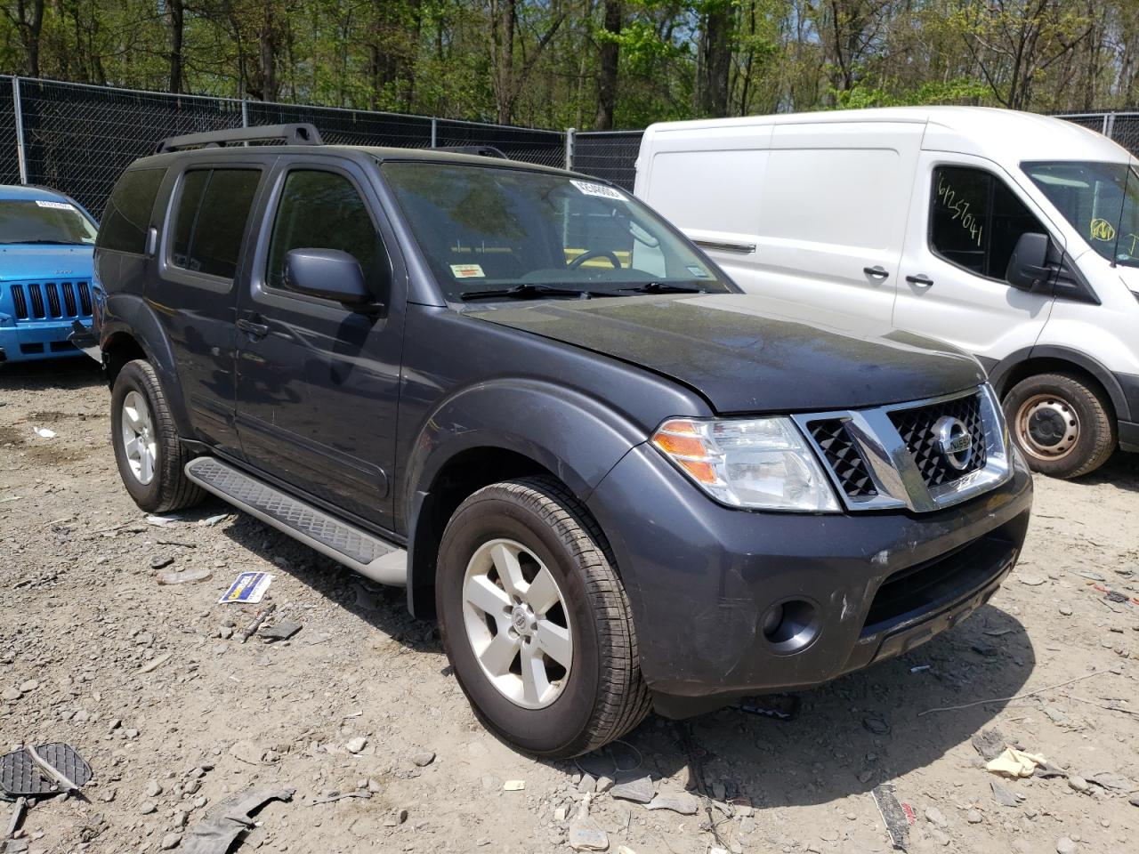 NISSAN PATHFINDER 2012 with VIN 5N1AR1NBXCC621903 - Photo from auction