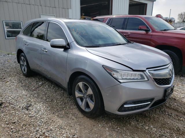 ACURA MDX 2016 with VIN 5FRYD4H21GB015315 - Photo from auction