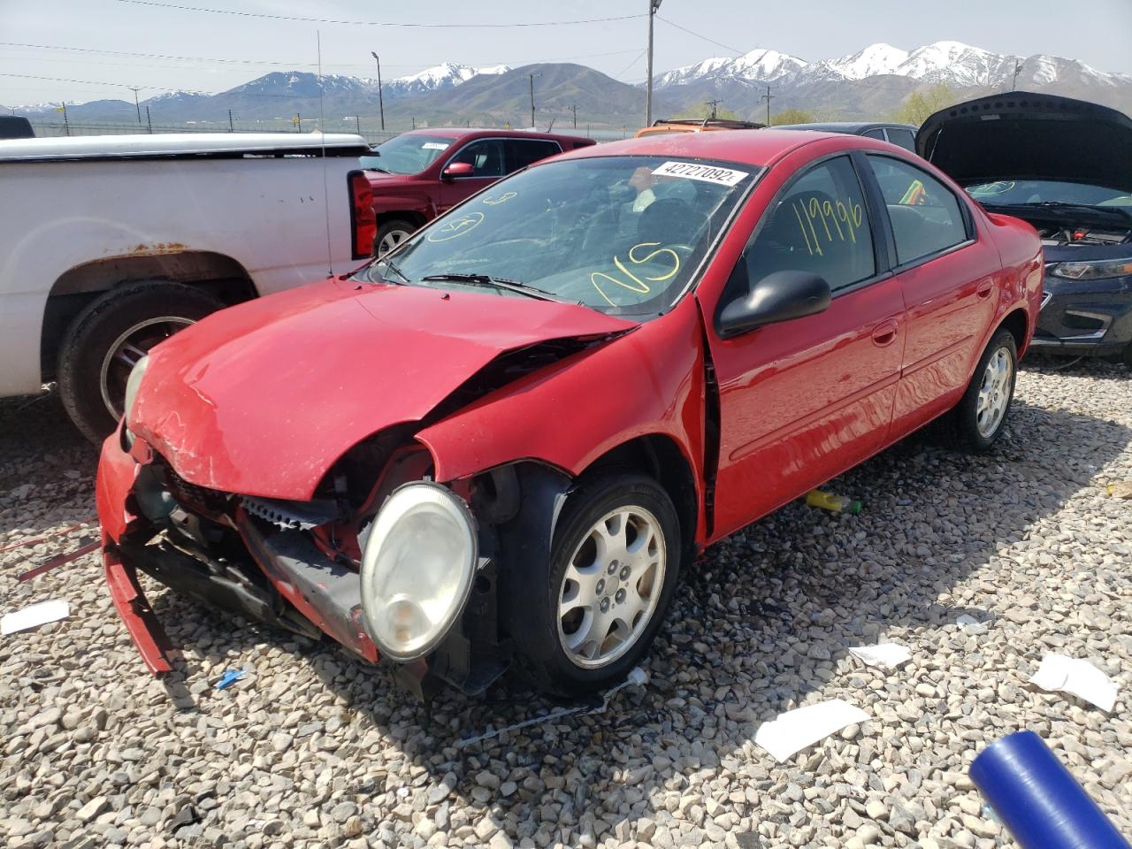 Photo 2 from auction – 2005 DODGE NEON SXT with VIN 1B3ES56C75D173465