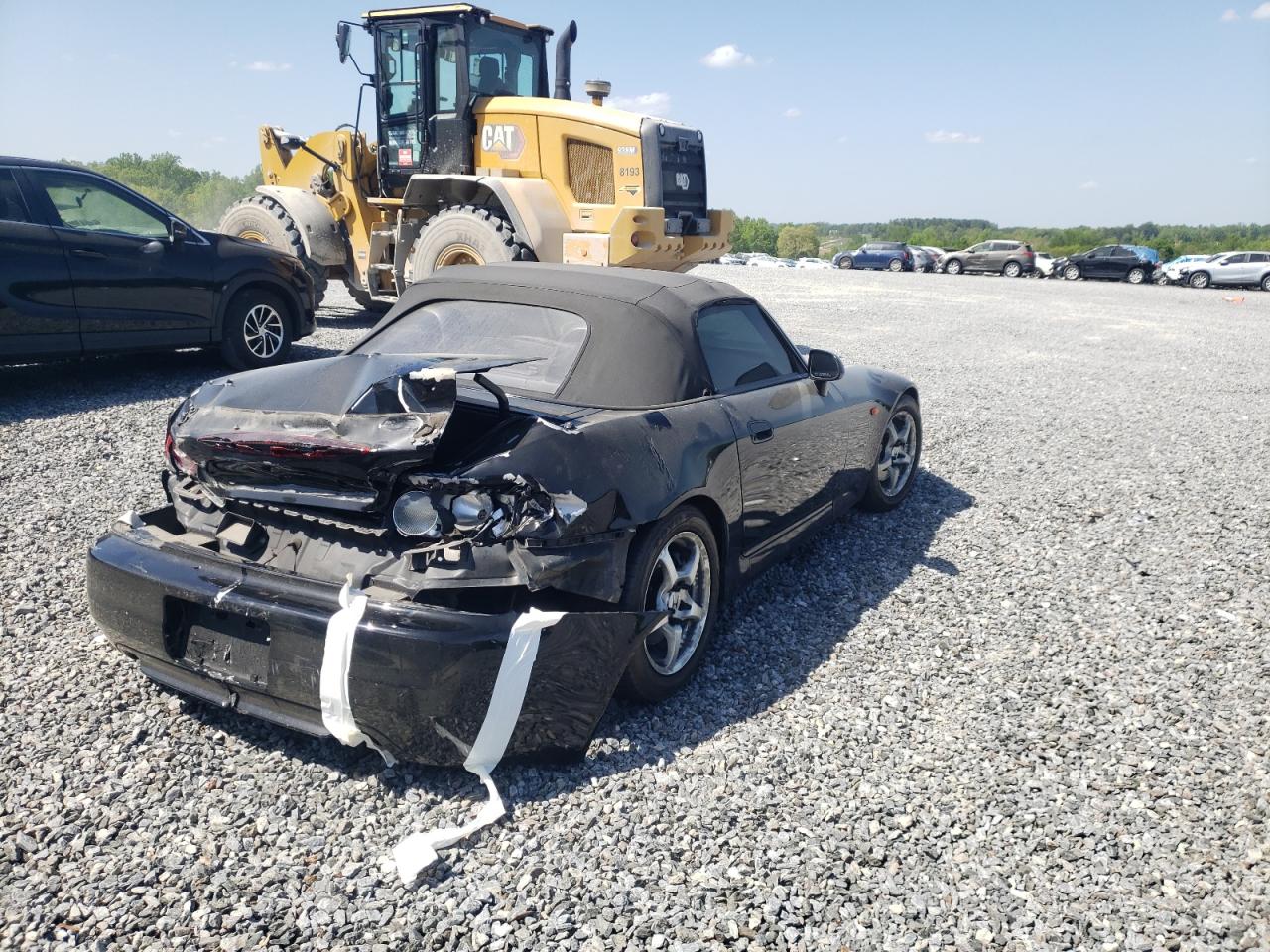 Photo 4 from auction – 2000 HONDA S2000 with VIN JHMAP114XYT001933