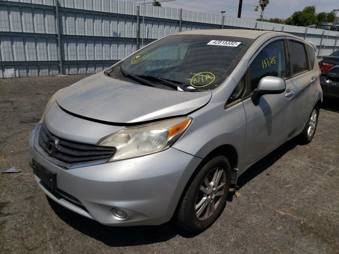 Photo 2 from auction – 2014 NISSAN VERSA NOTE with VIN 3N1CE2CP1EL384130