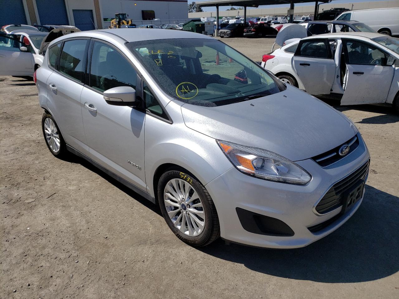 FORD C-MAX SE 2017 with VIN 1FADP5AU5HL117312 - Photo from auction