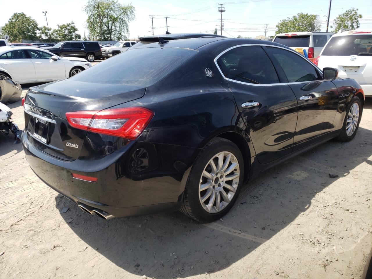 Photo 4 from auction – 2014 MASERATI GHIBLI with VIN ZAM57XSA4E1089455