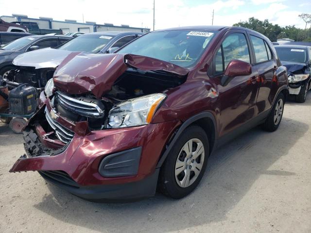 Photo 2 from auction – 2016 CHEVROLET TRAX LS with VIN 3GNCJKSB5GL257308