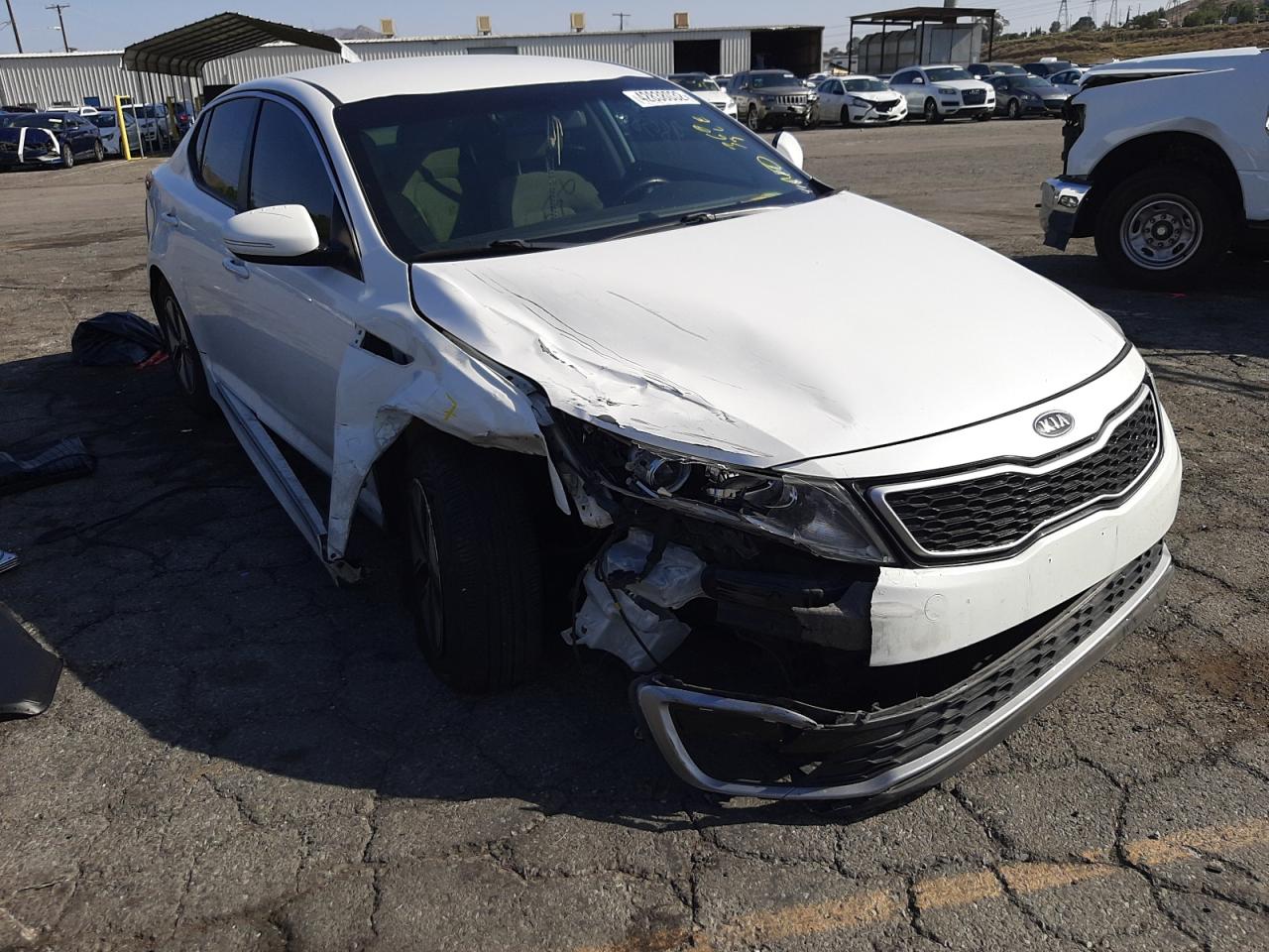 KIA OPTIMA HYB 2012 with VIN KNAGM4AD0C5011158 - Photo from auction