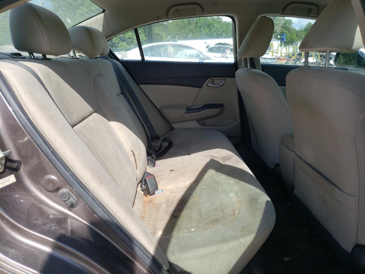 Photo 6 from auction – 2013 HONDA CIVIC LX with VIN 2HGFB2F54DH590936