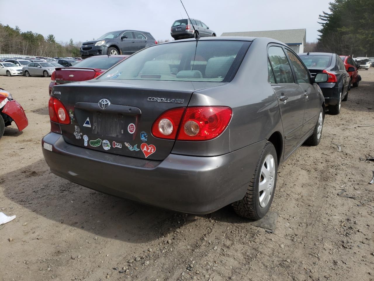 Photo 4 from auction – 2007 TOYOTA COROLLA CE with VIN 2T1BR30E37C717181
