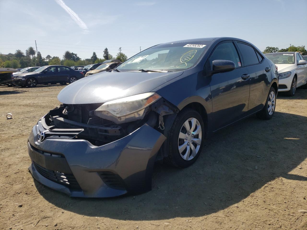 Photo 2 from auction – 2014 TOYOTA COROLLA L with VIN 5YFBURHE1EP057595