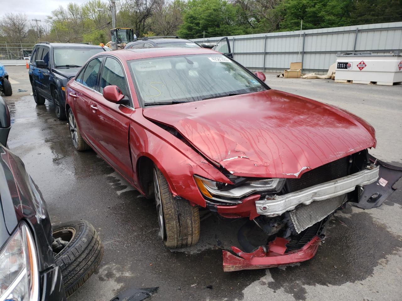 AUDI A6 PREMIUM 2013 with VIN WAUGFAFC5DN143665 - Photo from auction
