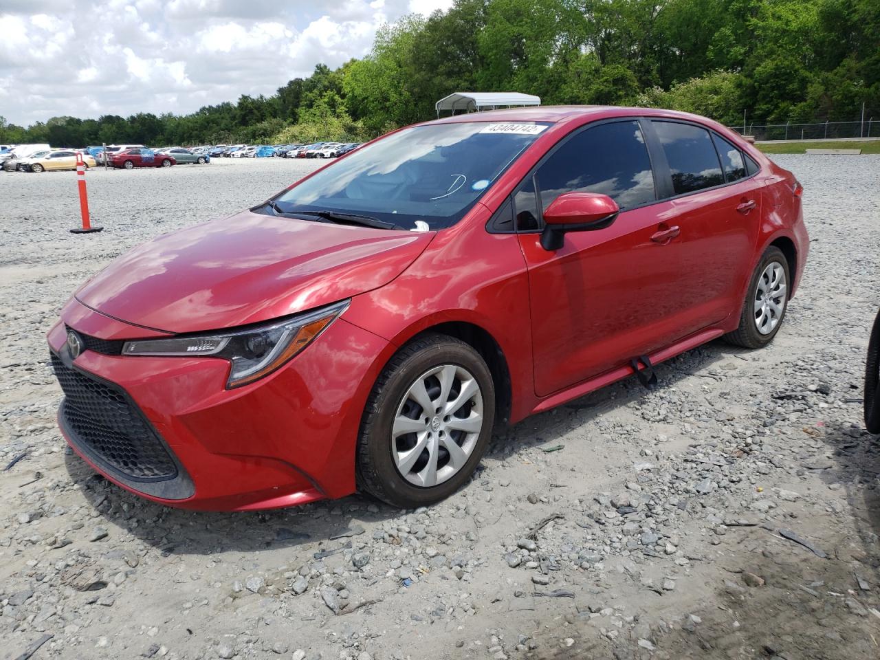 Photo 2 from auction – 2020 TOYOTA COROLLA LE with VIN JTDEPRAE2LJ109042