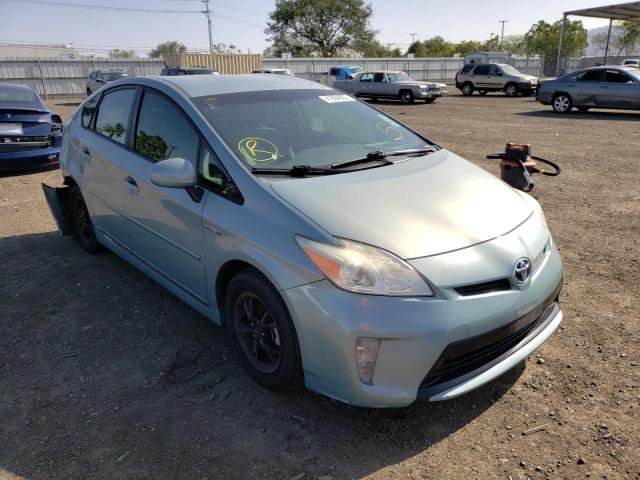 TOYOTA PRIUS 2012 with VIN JTDKN3DU6C1603025 - Photo from auction