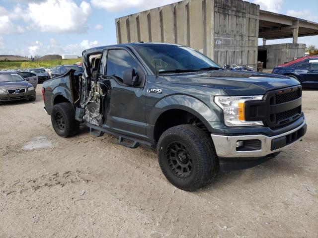 FORD F150 SUPER 2018 with VIN 1FTEW1EP4JKE16462 - Photo from auction