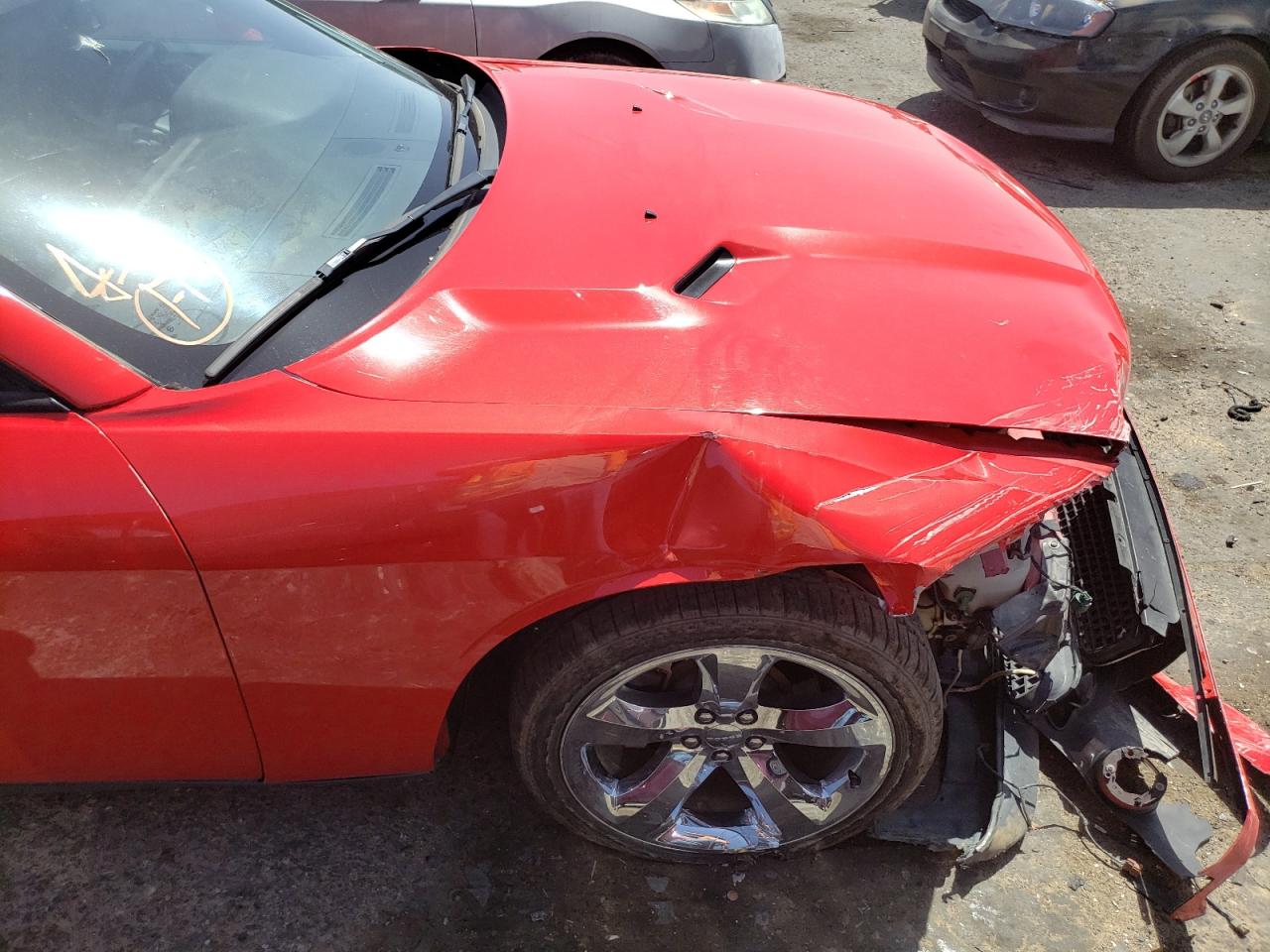 Photo 9 from auction – 2014 DODGE CHALLENGER with VIN 2C3CDYAG7EH136998
