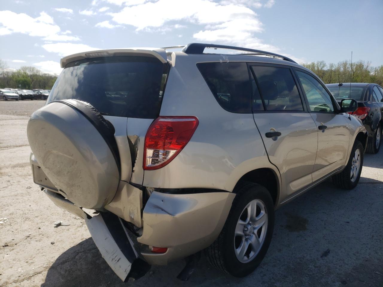 Photo 4 from auction – 2007 TOYOTA RAV4 with VIN JTMZD33V575077495