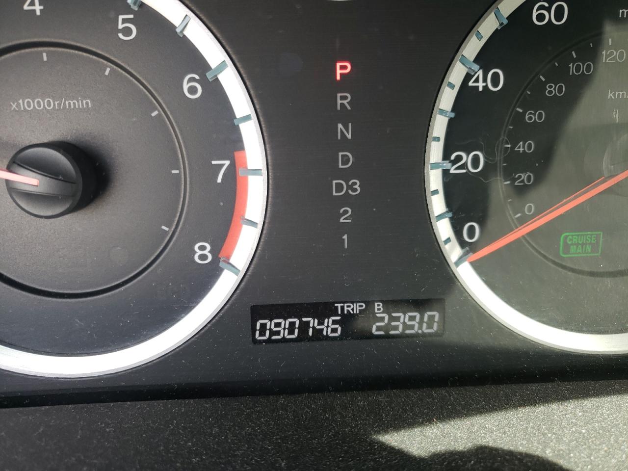 Photo 8 from auction – 2011 HONDA ACCORD LXP with VIN 1HGCP2F46BA022582