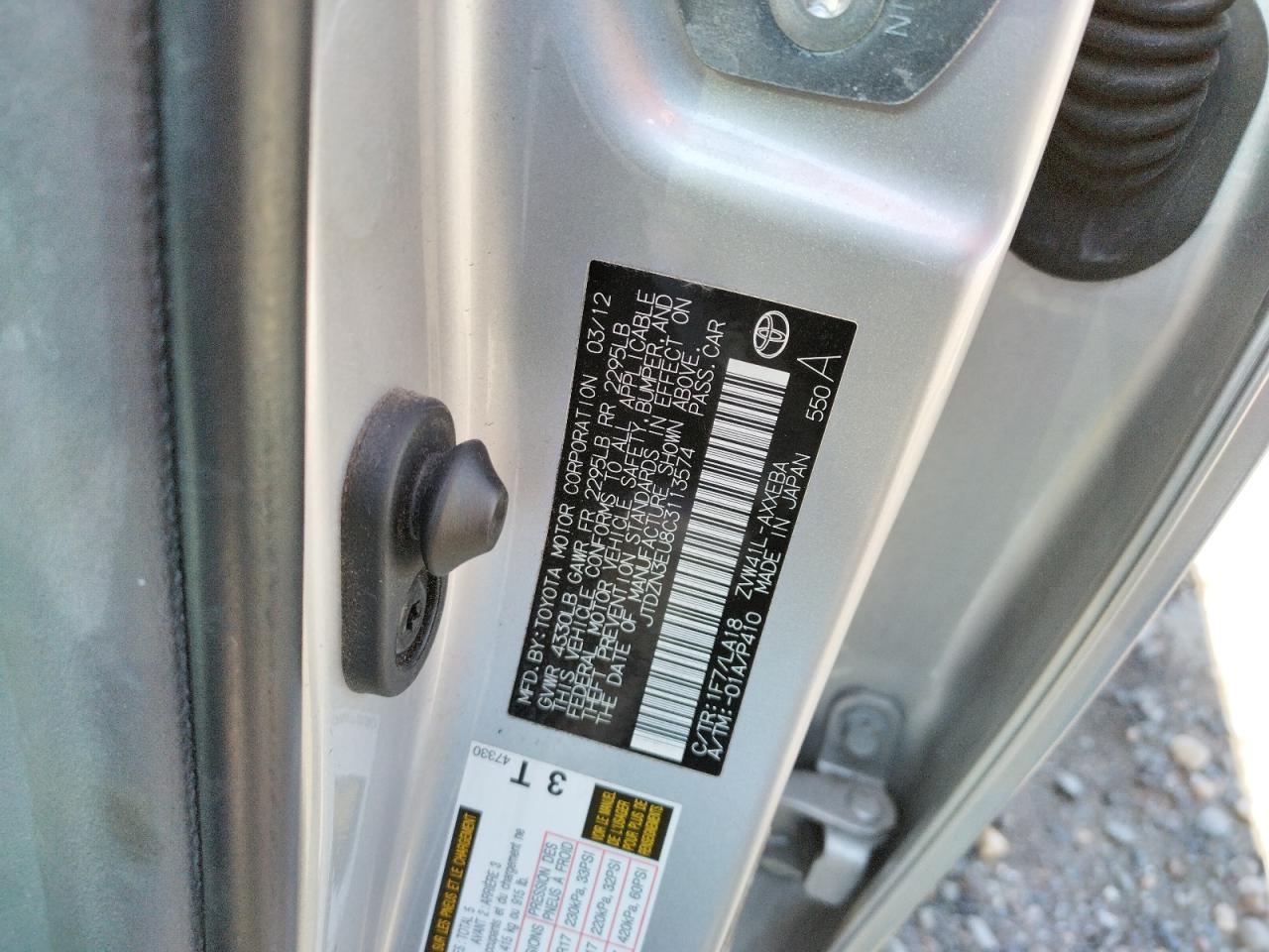 Photo 10 from auction – 2012 TOYOTA PRIUS V with VIN JTDZN3EU8C3113574