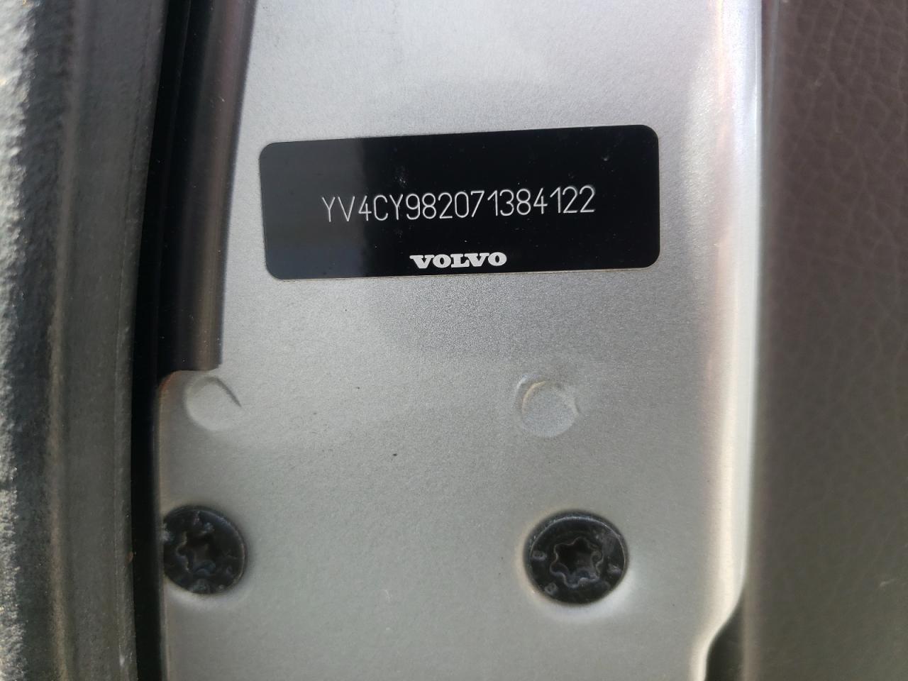 Photo 10 from auction – 2007 VOLVO XC90 3.2 with VIN YV4CY982071384122