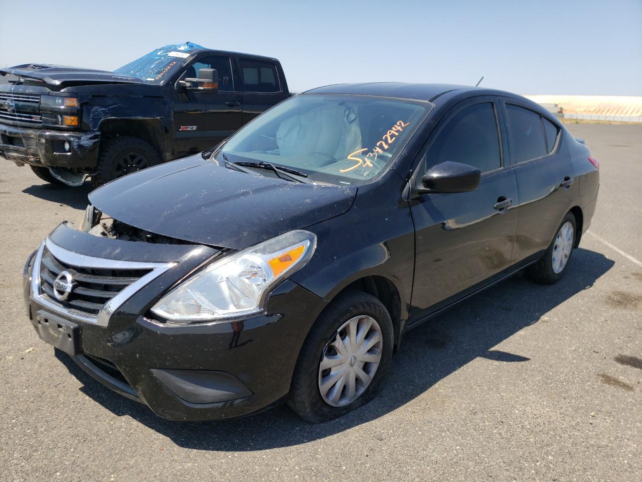 Photo 2 from auction – 2017 NISSAN VERSA S with VIN 3N1CN7AP8HL845330
