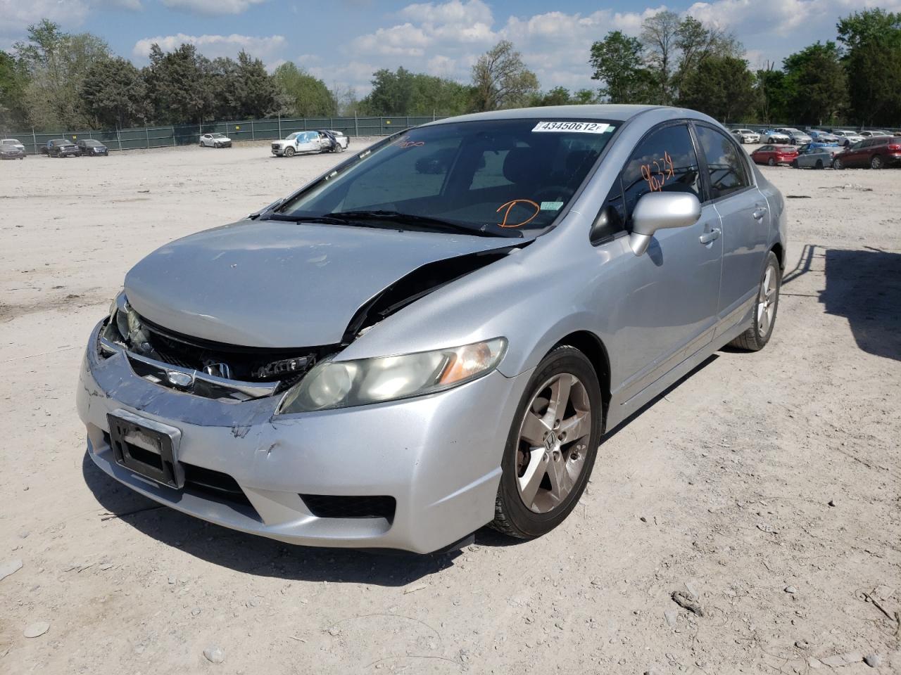 Photo 2 from auction – 2009 HONDA CIVIC LX-S with VIN 2HGFA166X9H332496