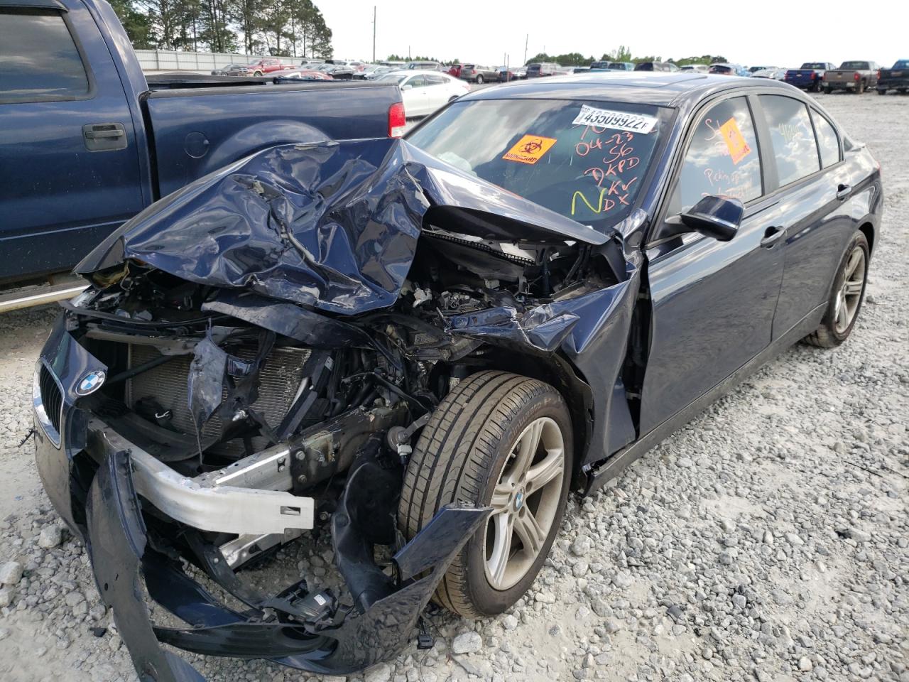 Photo 2 from auction – 2015 BMW 328 I with VIN WBA3A5G59FNS87064