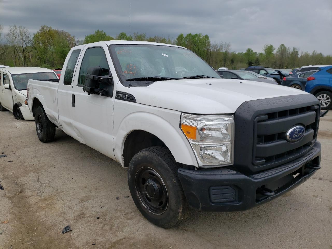 FORD F250 SUPER 2016 with VIN 1FT7X2A62GEA38593 - Photo from auction