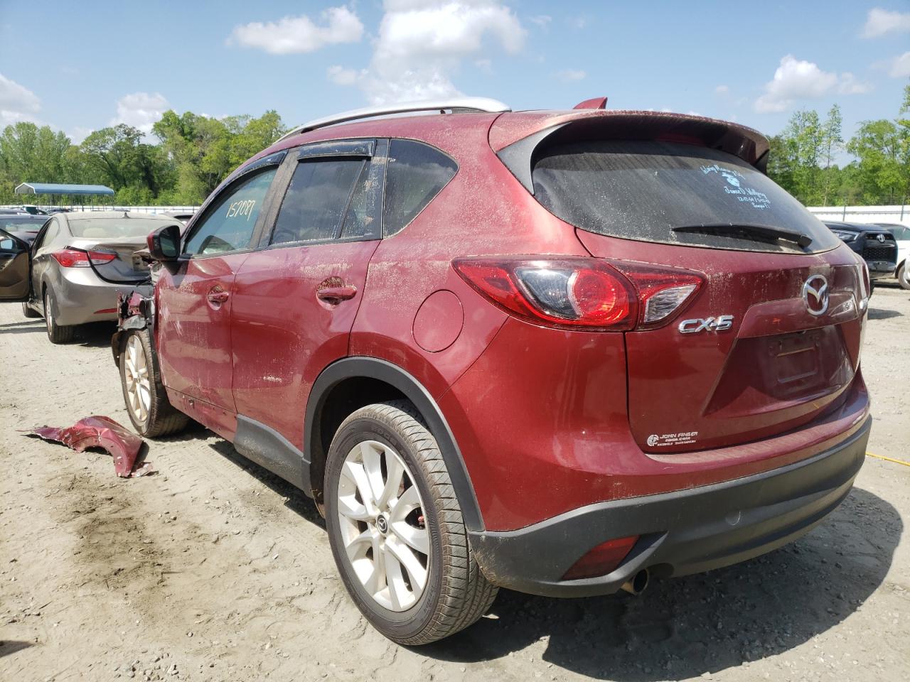 Photo 3 from auction – 2013 MAZDA CX-5 GT with VIN JM3KE2DE2D0152581