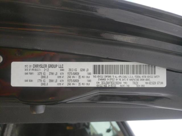 Photo 9 from auction – 2012 DODGE RAM 1500 S with VIN 3C6JD6AT9CG193244