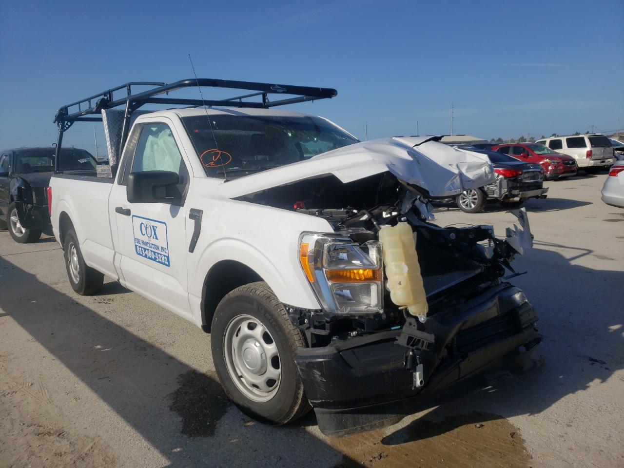 FORD F150 2021 with VIN 1FTMF1CB6MKD91295 - Photo from auction