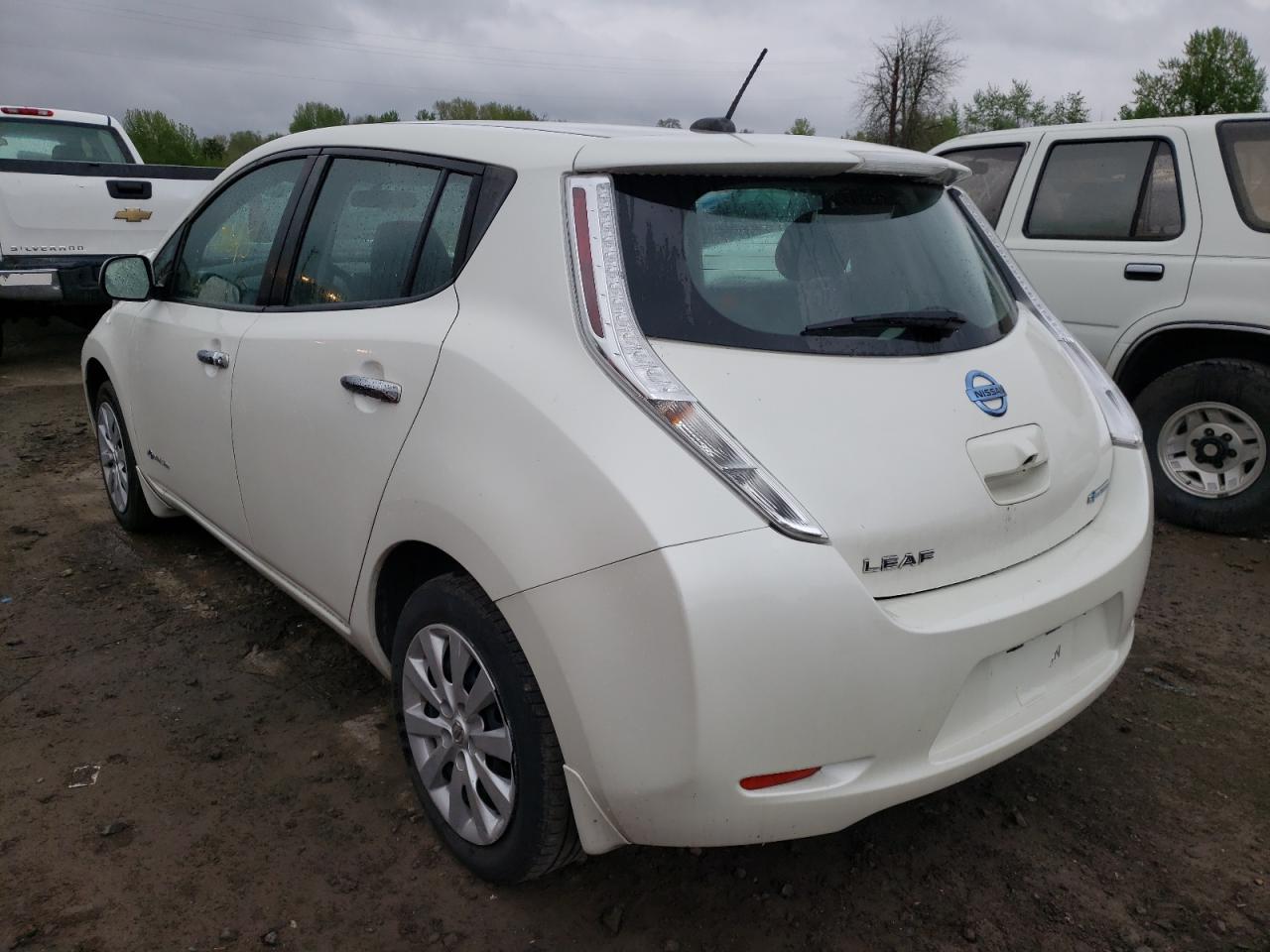 Photo 3 from auction – 2017 NISSAN LEAF S with VIN 1N4BZ0CP0HC300984