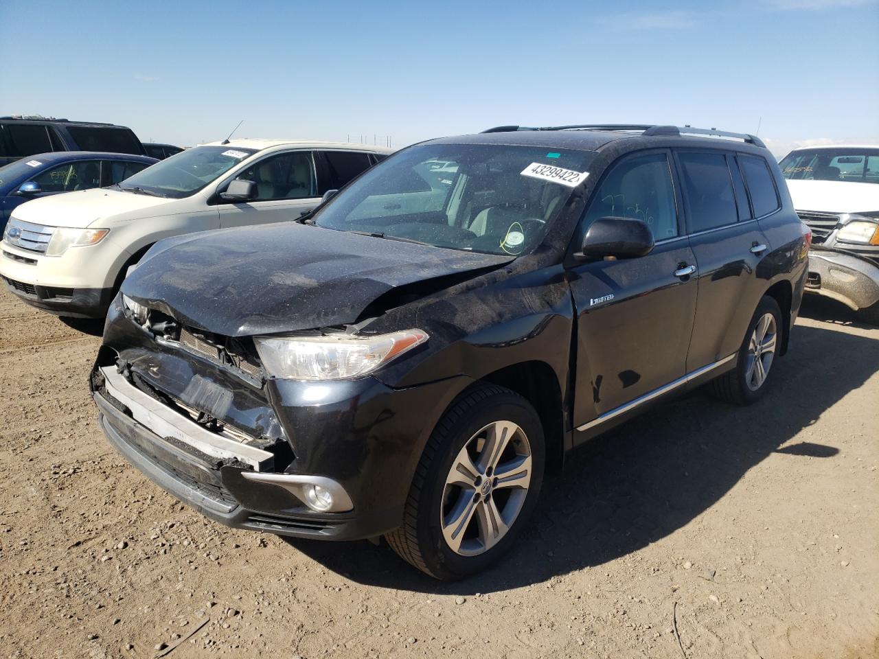 Photo 2 from auction – 2013 TOYOTA HIGHLANDER with VIN 5TDDK3EHXDS265944