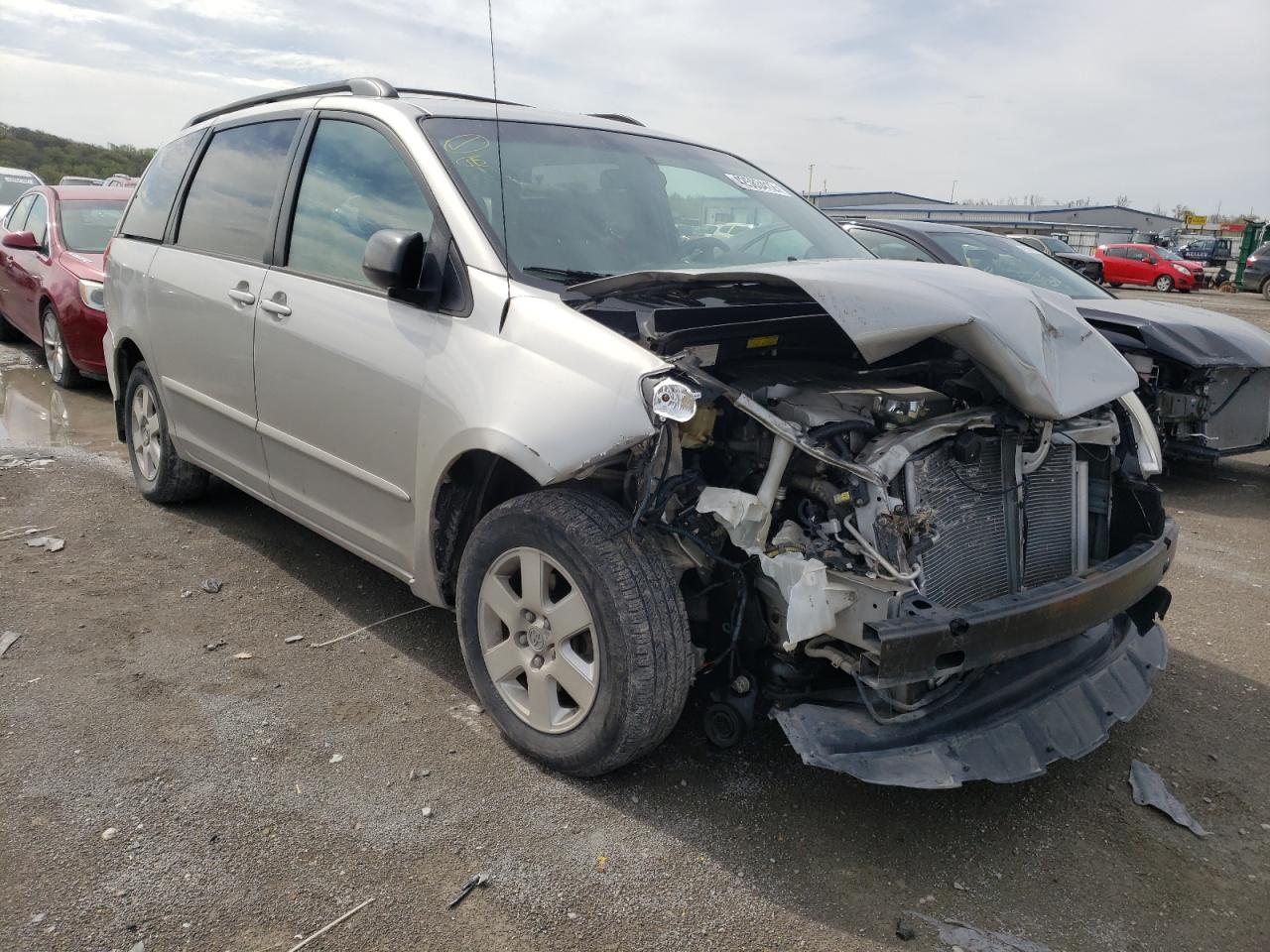 TOYOTA SIENNA CE 2007 with VIN 5TDZK23C07S092222 - Photo from auction