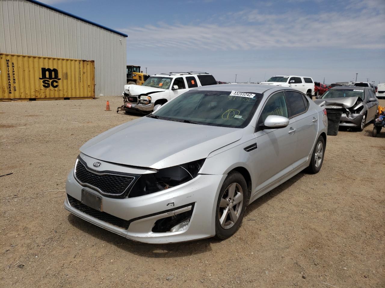 Photo 2 from auction – 2014 KIA OPTIMA LX with VIN 5XXGM4A7XEG271501