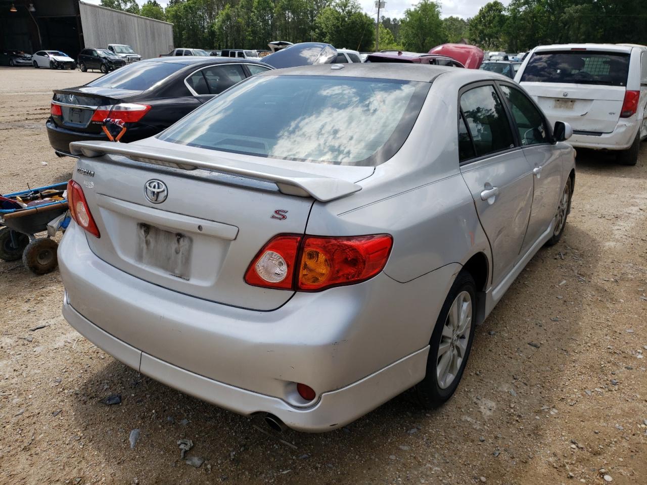 Photo 4 from auction – 2010 TOYOTA COROLLA BA with VIN 1NXBU4EE2AZ177616