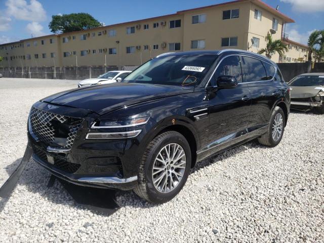 Photo 2 from auction – 2022 GENESIS GV80 BASE with VIN KMUHB4SB5NU092478