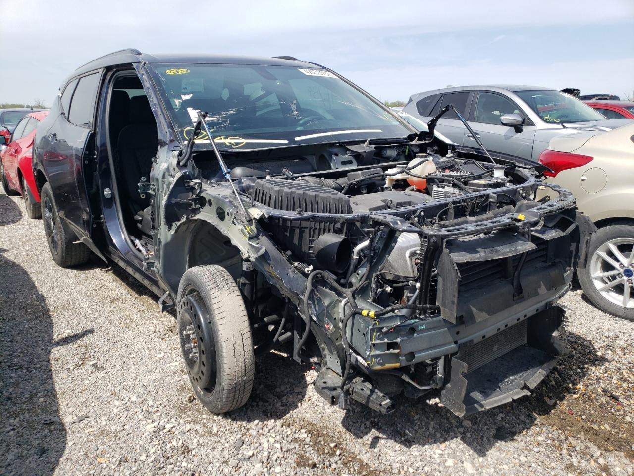 Photo 1 from auction – 2020 CHEVROLET BLAZER 1LT with VIN 3GNKBBRA2LS540142