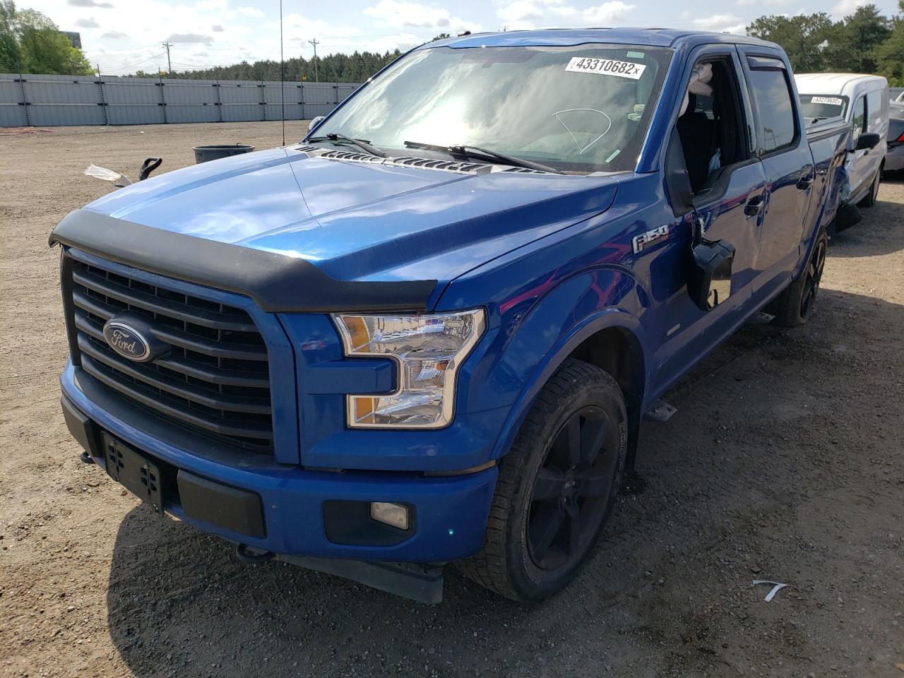 Photo 2 from auction – 2017 FORD F150 SUPER with VIN 1FTEW1EP6HFB18739