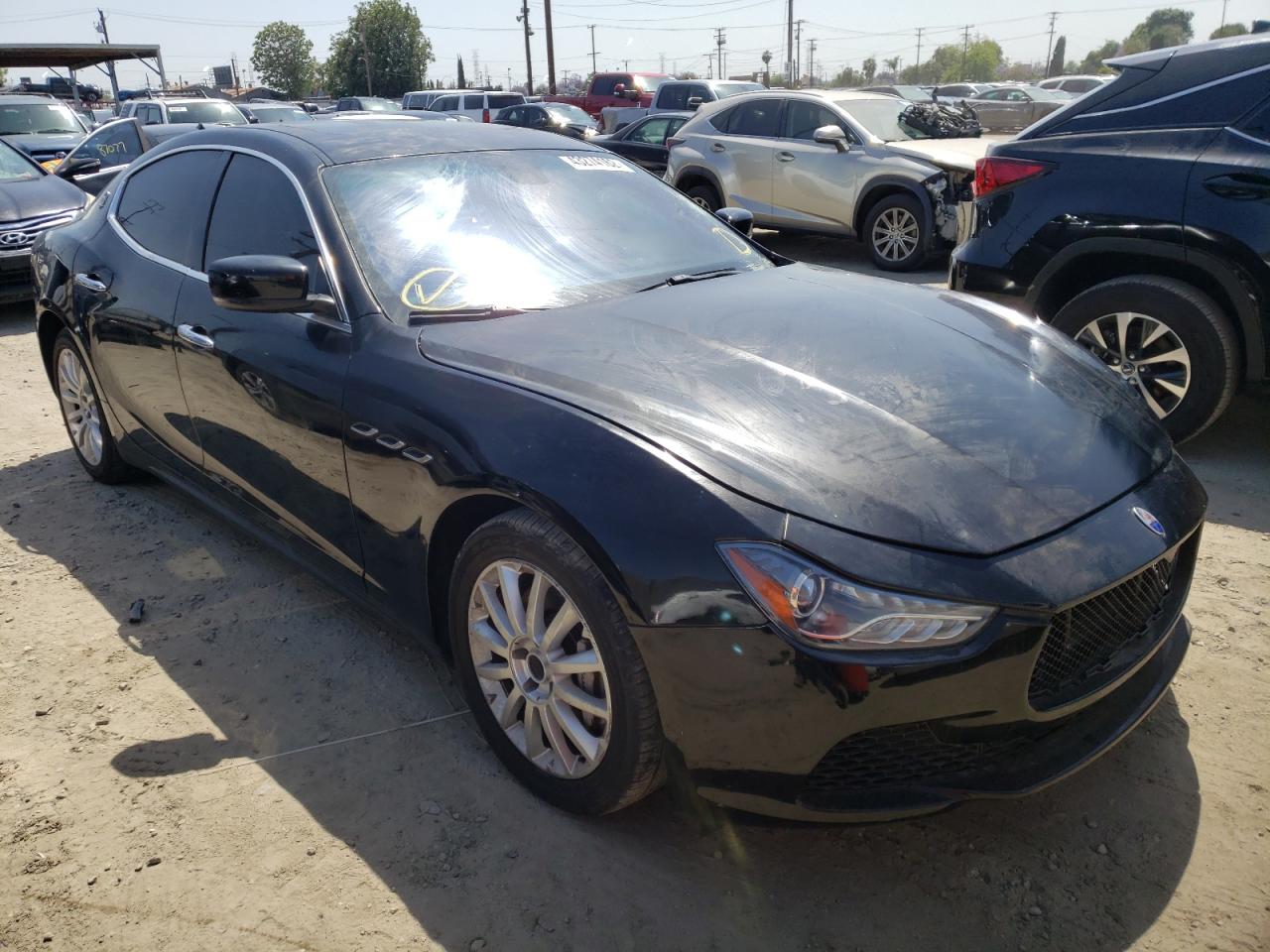 MASERATI GHIBLI 2014 with VIN ZAM57XSA4E1089455 - Photo from auction
