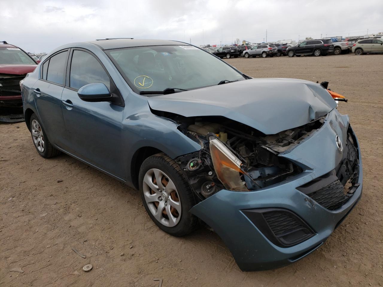 Photo 1 from auction – 2011 MAZDA 3 I with VIN JM1BL1UFXB1470053