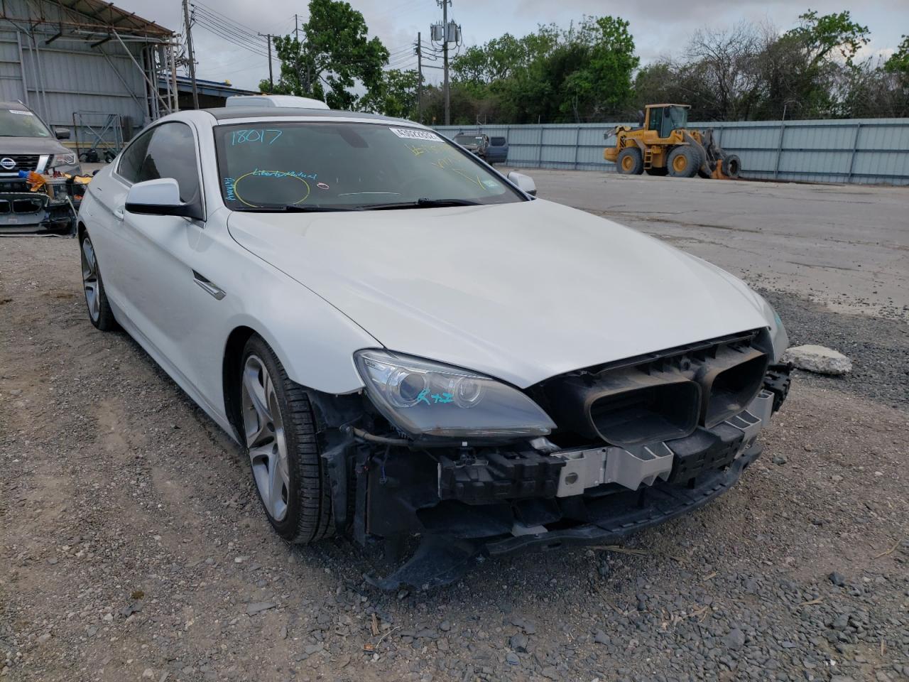 BMW 650 I 2012 with VIN WBALX3C57CDV77314 - Photo from auction