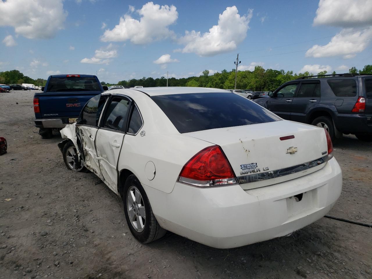 Photo 3 from auction – 2007 CHEVROLET IMPALA LS with VIN 2G1WB55K779266250